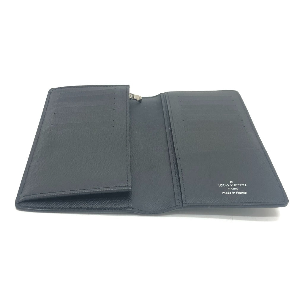 LOUIS VUITTON N62655 Portefeuille Brother Wallet Bifold Wallet Wallet Long Wallet Long Wallet Damier Graphite Canvas Men's Black