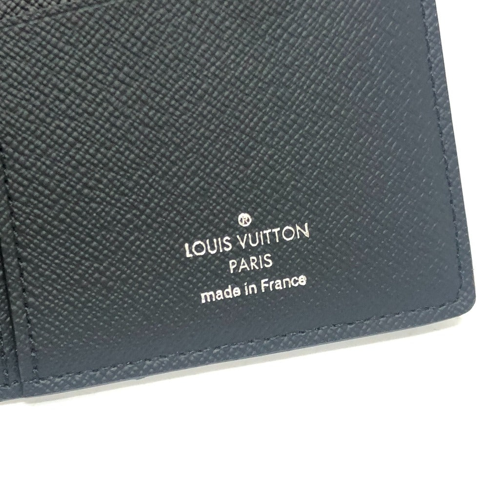 LOUIS VUITTON N62655 Portefeuille Brother Wallet Bifold Wallet Wallet Long Wallet Long Wallet Damier Graphite Canvas Men's Black