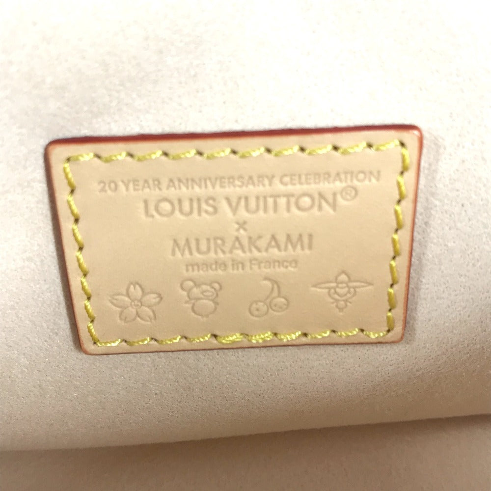 LOUIS VUITTON M14194 Monogram Multicolor LV×TM Nano Diane Takashi Murakami Collaboration Bag Crossbody Pochette Flap Shoulder Bag Monogram Multicolor Canvas Women's Bronze White