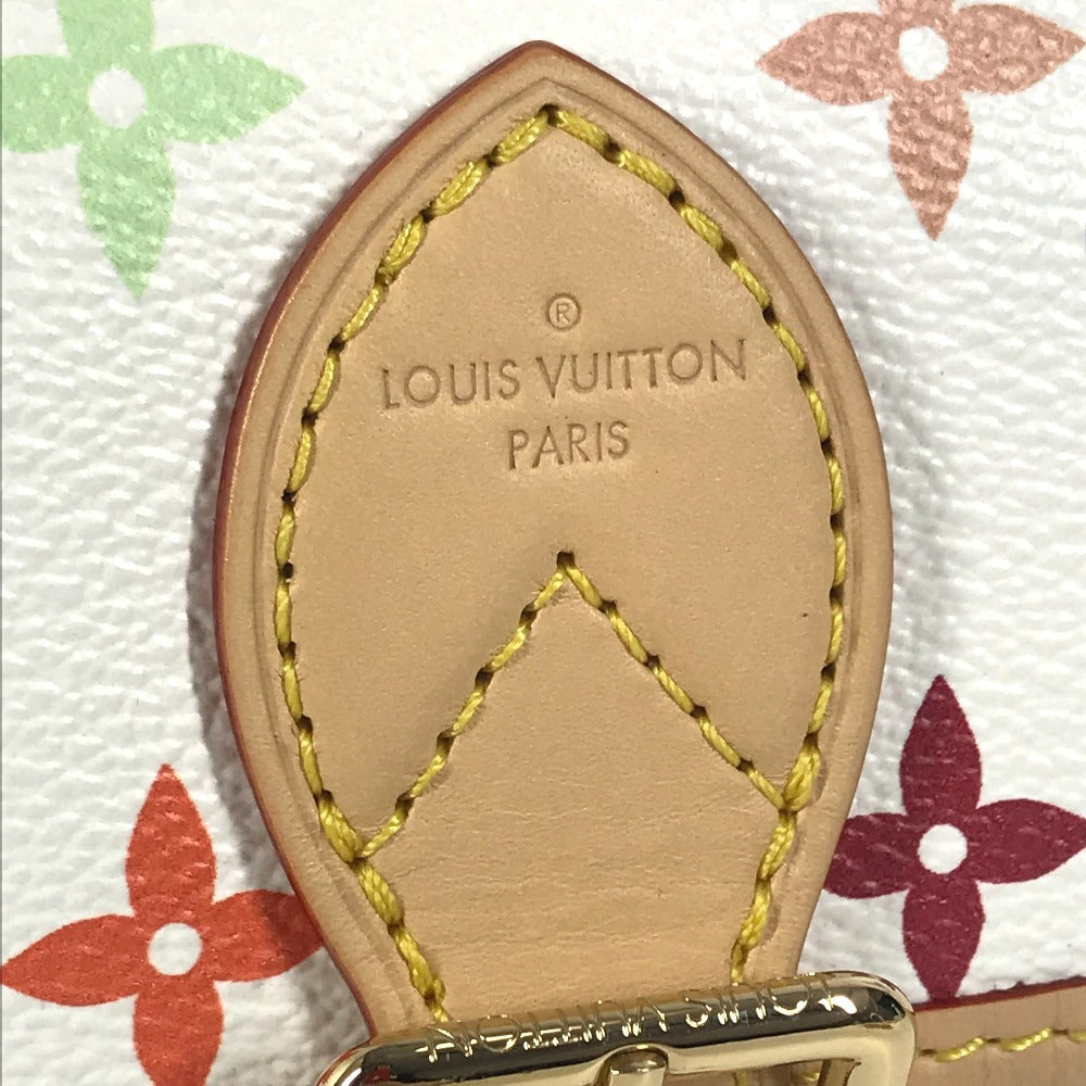 LOUIS VUITTON M14194 Monogram Multicolor LV×TM Nano Diane Takashi Murakami Collaboration Bag Crossbody Pochette Flap Shoulder Bag Monogram Multicolor Canvas Women's Bronze White