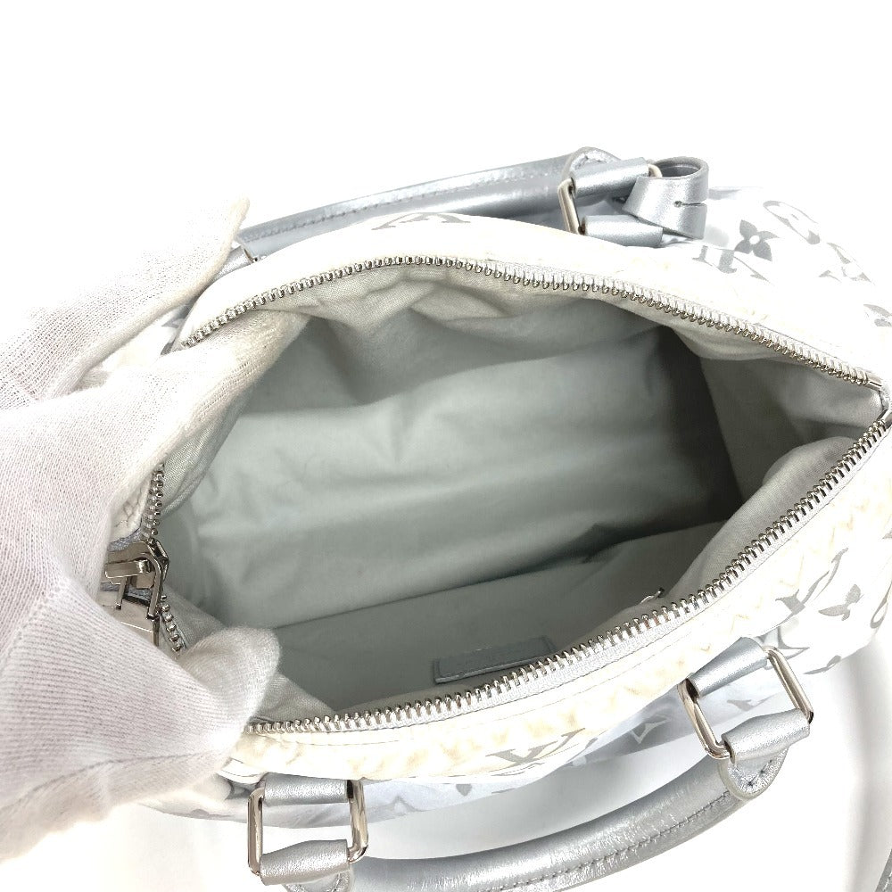 LOUIS VUITTON M11848 LV SKI Speedy Bandouliere 25 2WAY Bolso Bolso Mini Boston Bolso Bandolera Bolso bandolera Nylon/Piel Unisex Plata esmerilada