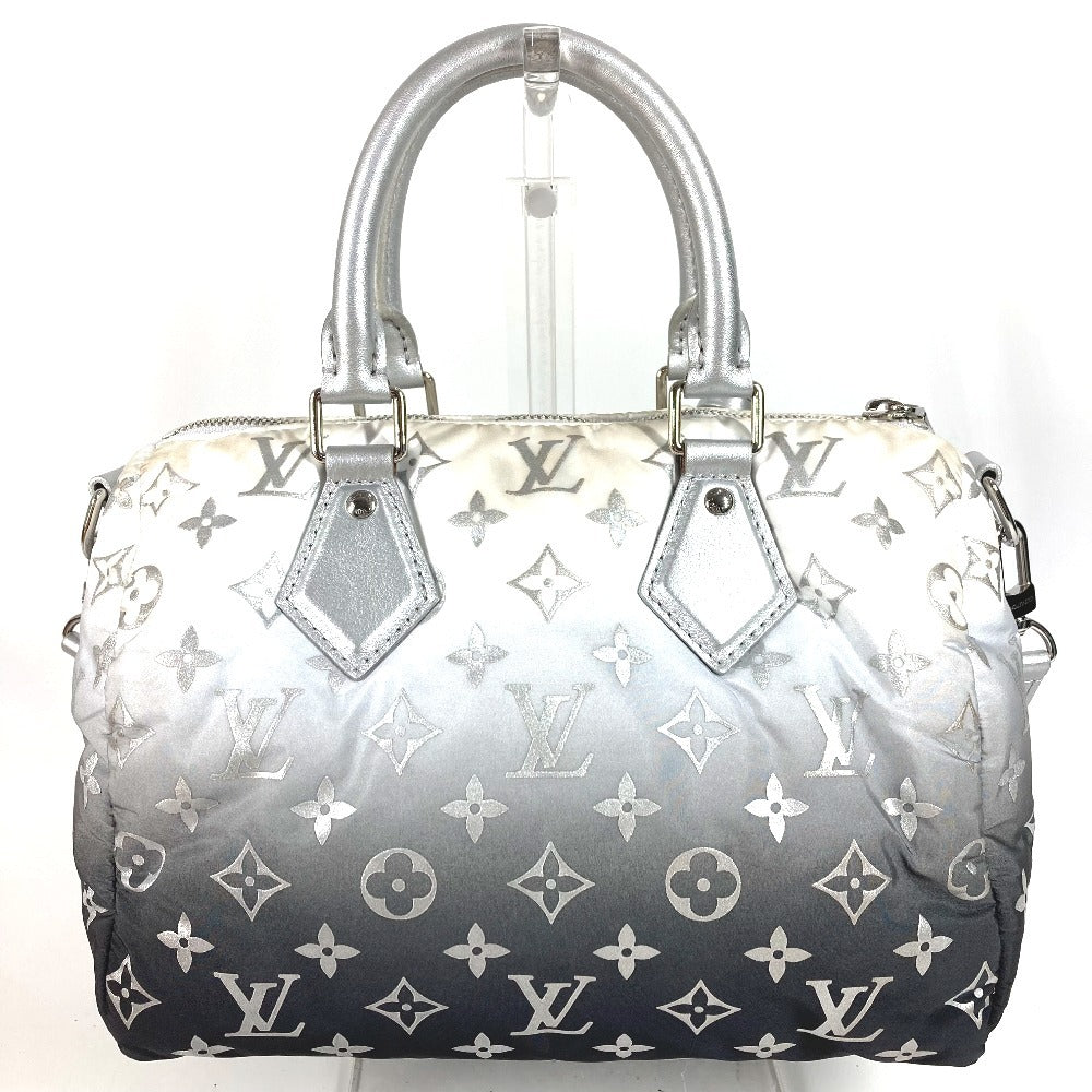 LOUIS VUITTON M11848 LV SKI Speedy Bandouliere 25 2WAY Bolso Bolso Mini Boston Bolso Bandolera Bolso bandolera Nylon/Piel Unisex Plata esmerilada
