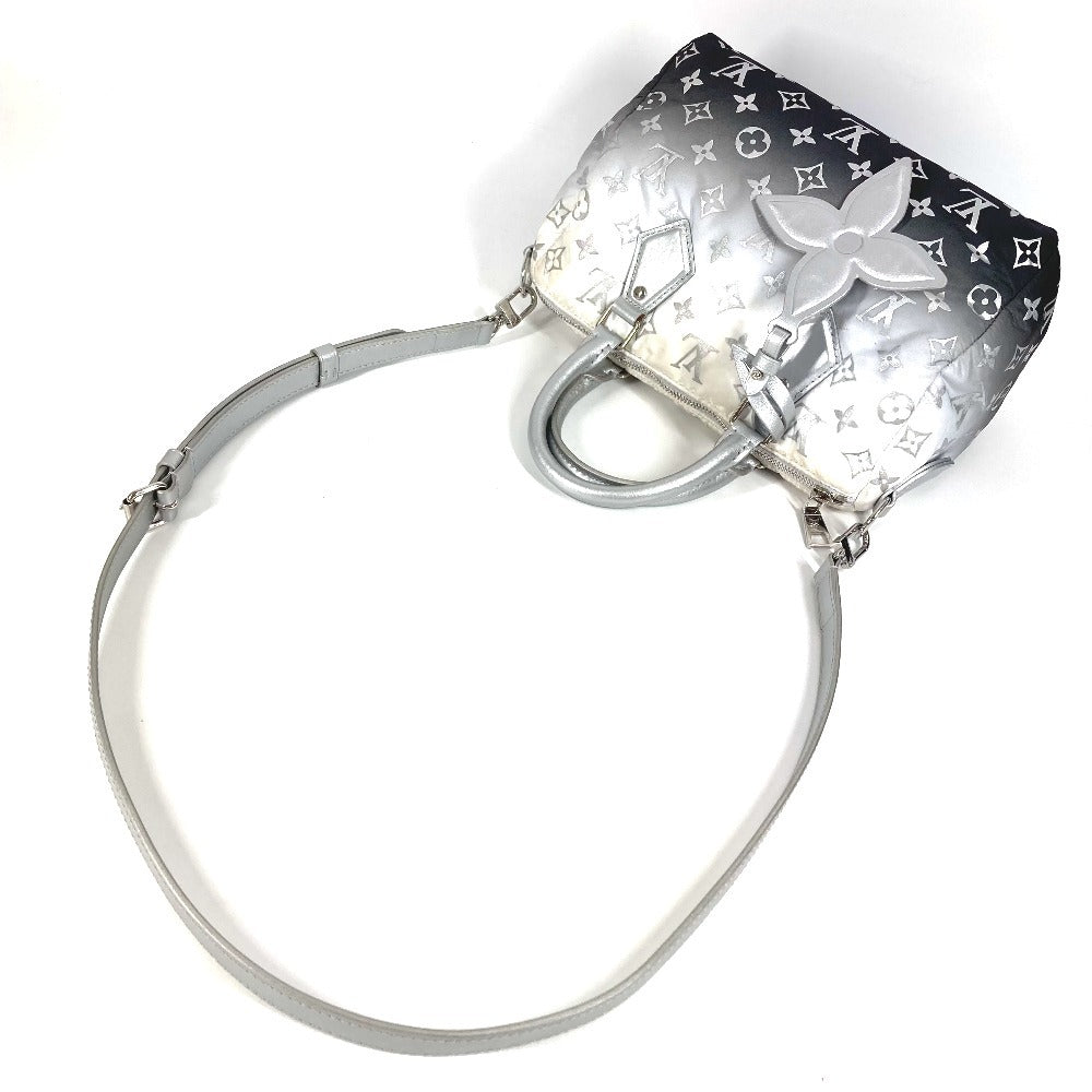 LOUIS VUITTON M11848 LV SKI Speedy Bandouliere 25 2WAY Bolso Bolso Mini Boston Bolso Bandolera Bolso bandolera Nylon/Piel Unisex Plata esmerilada