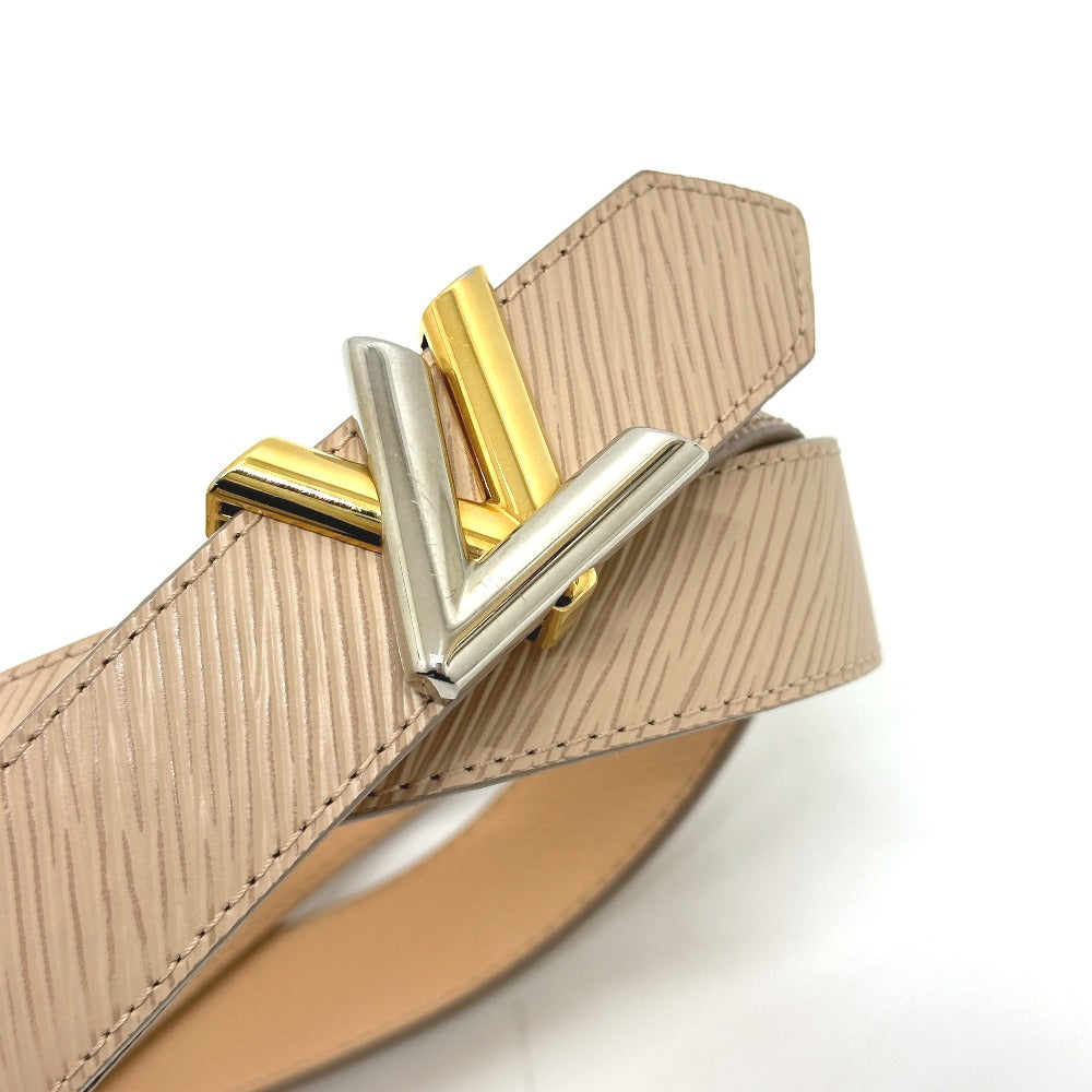 LOUIS VUITTON M9362 サンチュールツイスト LVバックル スリムベルト ファッション小物 ベルト エピレザー レディース ベージュ