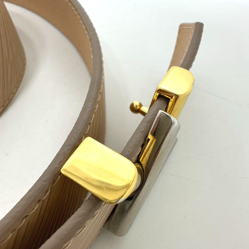 LOUIS VUITTON M9362 サンチュールツイスト LVバックル スリムベルト ファッション小物 ベルト エピレザー レディース ベージュ