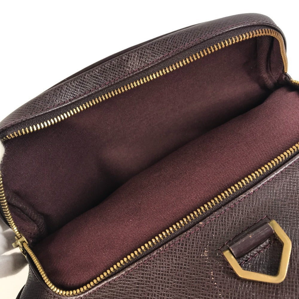 LOUIS VUITTON M30176 タイガ カシアー バックパック カバン フラップ リュックサック タイガレザー ユニセックス アカジュー ワインレッド