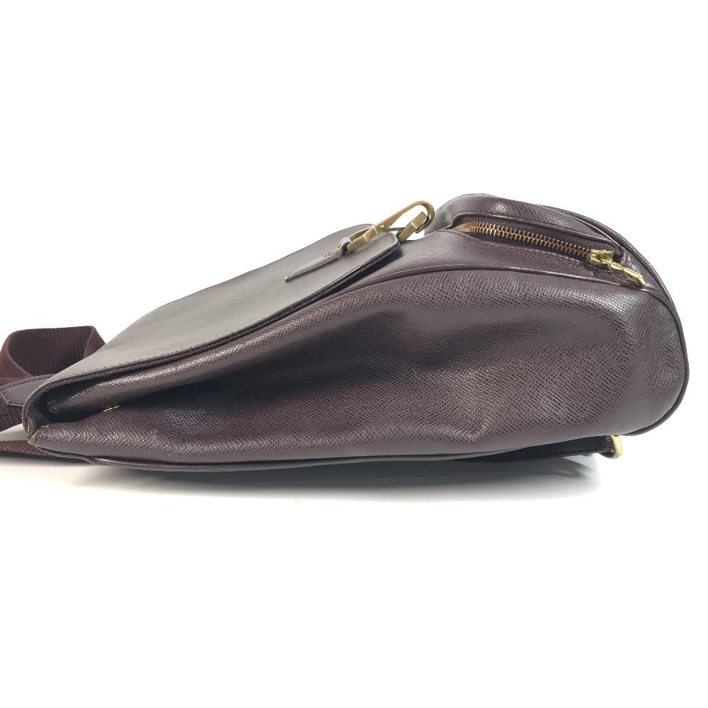 LOUIS VUITTON M30176 タイガ カシアー バックパック カバン フラップ リュックサック タイガレザー ユニセックス アカジュー ワインレッド