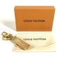 LOUIS VUITTON M02187 モノグラム キーホルダー LV スケートボード バッグチャーム キーホルダー メタル ユニセックス ゴールド