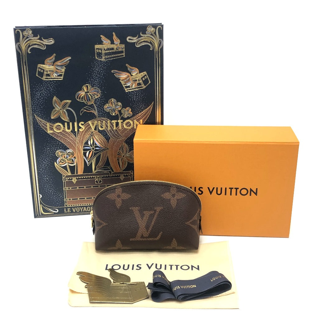 LOUIS VUITTON M11249 ポシェット･コスメティック PM ポーチ メイクポーチ 化粧ポーチ モノグラムリバースキャンバス レディース ブラウン