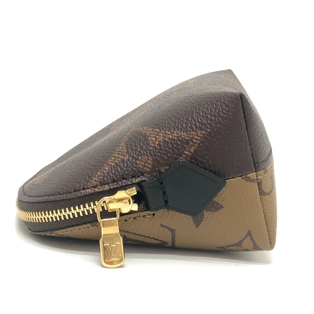 LOUIS VUITTON M11249 ポシェット･コスメティック PM ポーチ メイクポーチ 化粧ポーチ モノグラムリバースキャンバス レディース ブラウン