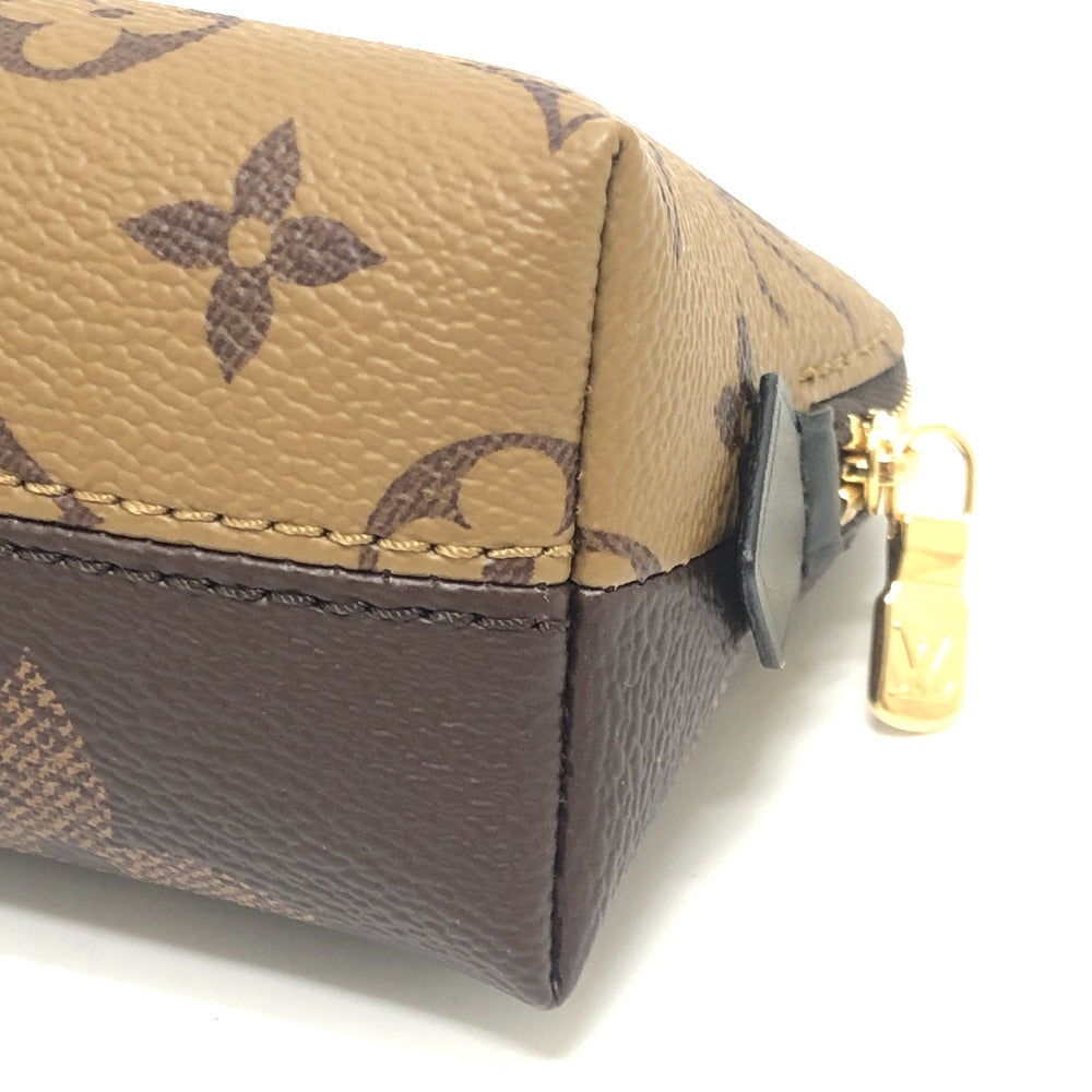 LOUIS VUITTON M11249 ポシェット･コスメティック PM ポーチ メイクポーチ 化粧ポーチ モノグラムリバースキャンバス レディース ブラウン