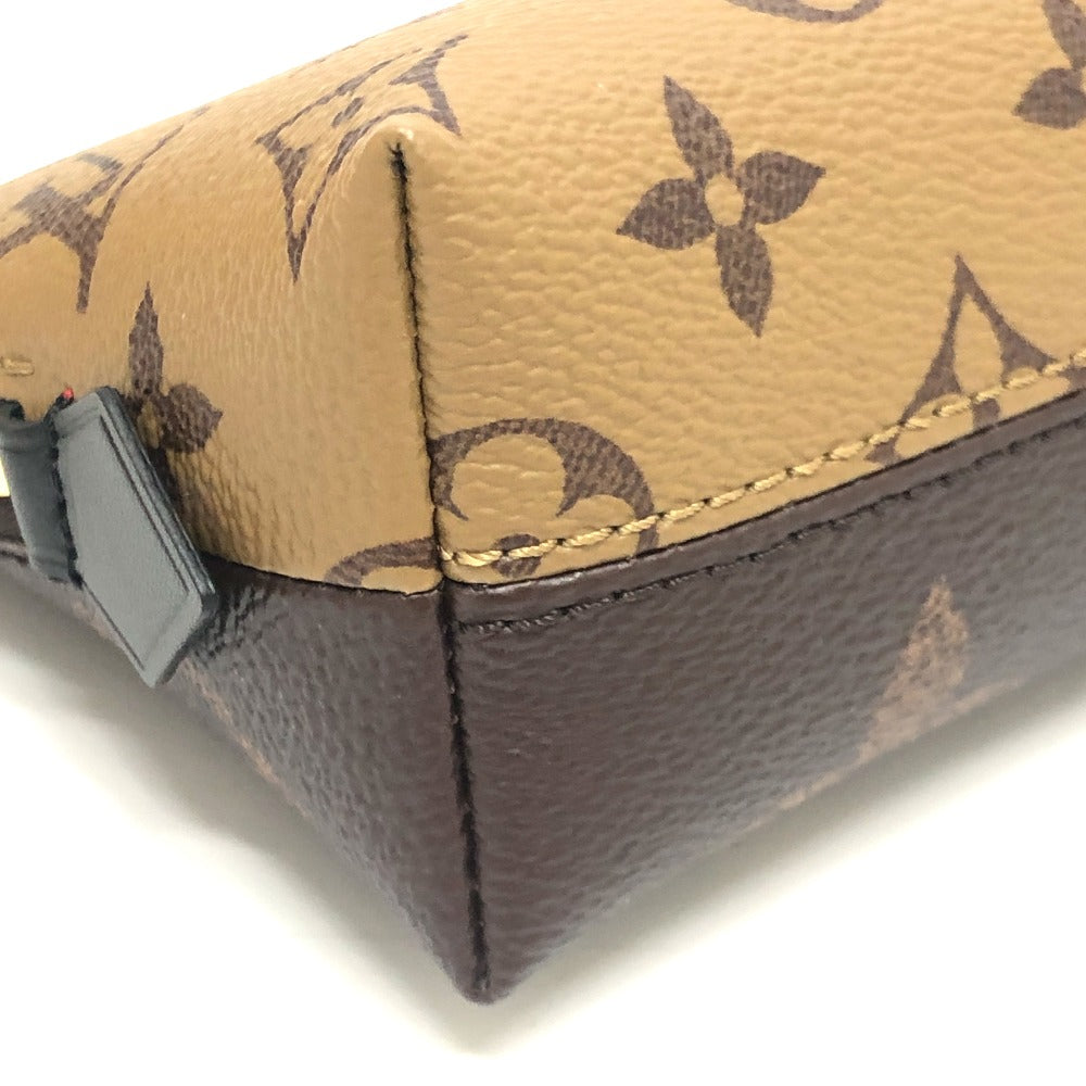 LOUIS VUITTON M11249 ポシェット･コスメティック PM ポーチ メイクポーチ 化粧ポーチ モノグラムリバースキャンバス レディース ブラウン