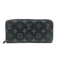 LOUIS VUITTON Ｍ11611 ジッピーウォレット・ホリゾンタル ラウンドジップ ロングウォレット 長財布 モノグラムエクリプスキャンバス メンズ ブラック