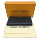 LOUIS VUITTON Ｍ11611 Zippy Wallet - Horizontal Round Zip Long Wallet Long Wallet Black Used