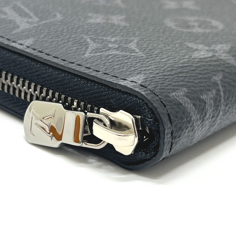 LOUIS VUITTON Ｍ11611 Zippy Wallet - Horizontal Round Zip Long Wallet Long Wallet Black Used