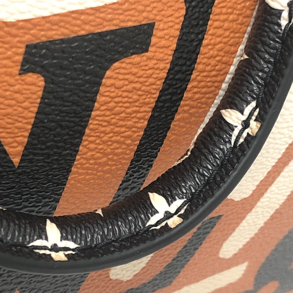 LOUIS VUITTON M56588 モノグラム・ジャイアント スピーディ バンドリエール25 LVクラフティ カバン ボストンバッグ レザー/PVC レディース ブラウン