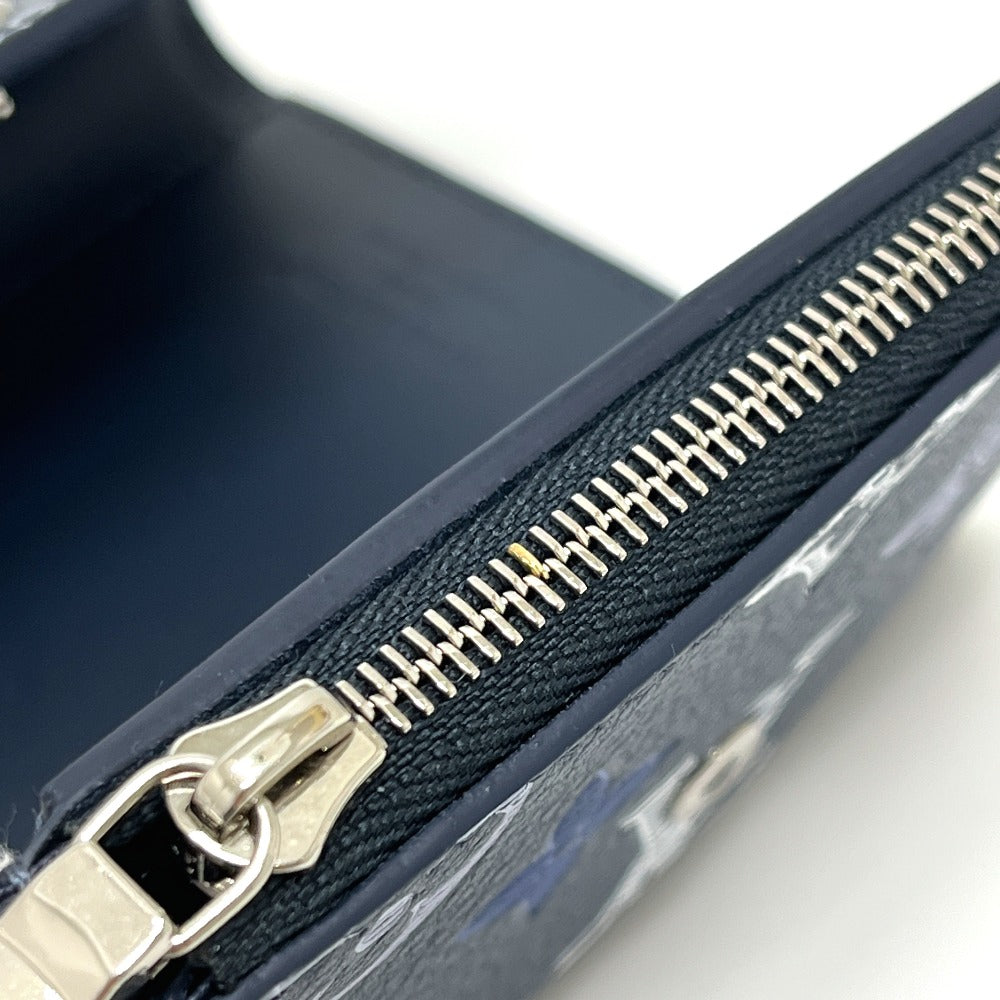 LOUIS VUITTON M29130 ヴィクター･ウォレット 短財布 ウォレット 財布 3つ折り財布 モノグラムシャドウレザー ユニセックス ネイビーブルー ネイビー