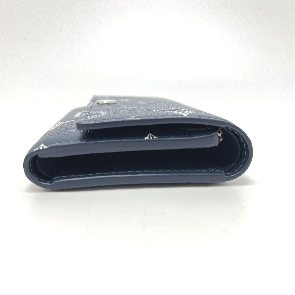 LOUIS VUITTON M29130 ヴィクター･ウォレット 短財布 ウォレット 財布 3つ折り財布 モノグラムシャドウレザー ユニセックス ネイビーブルー ネイビー