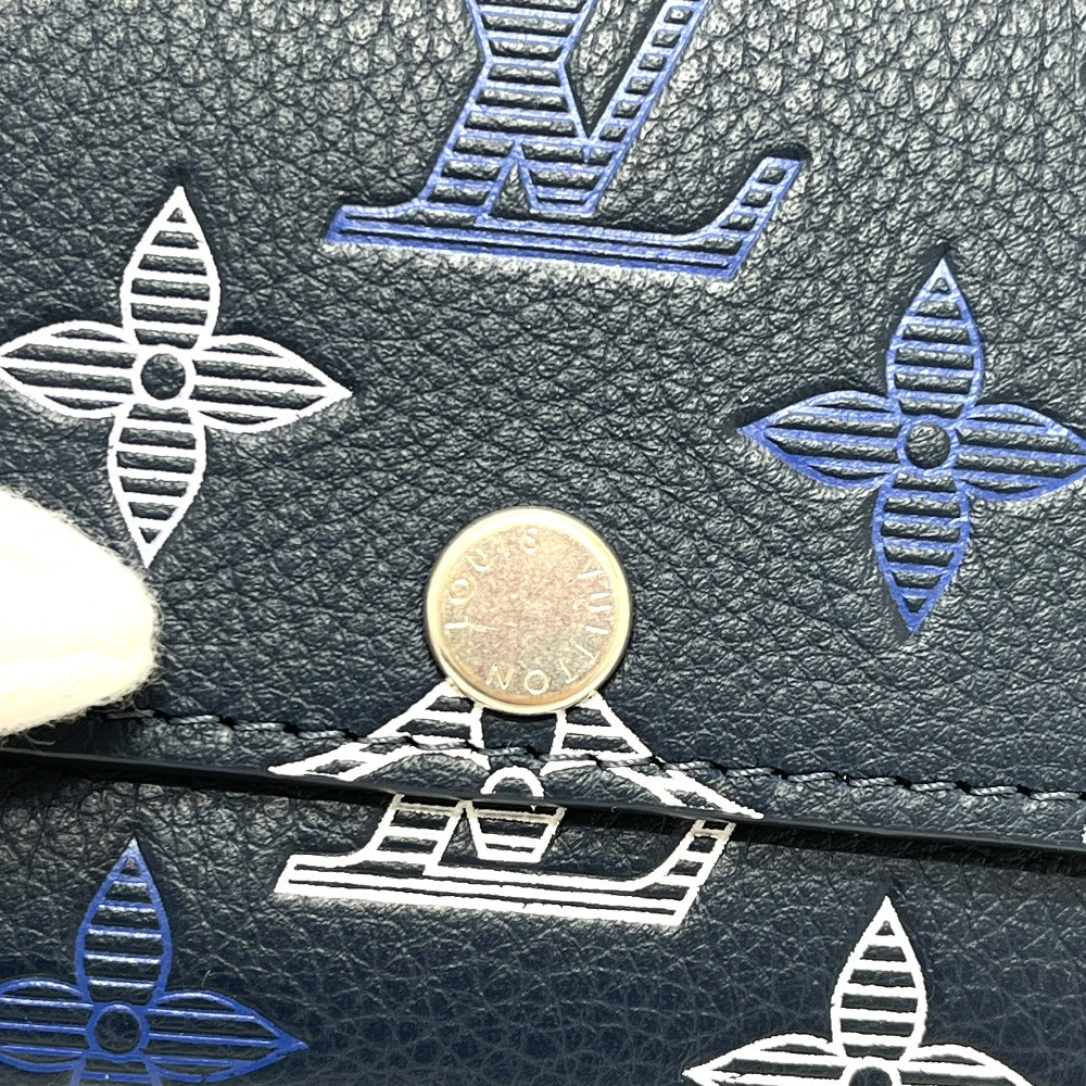 LOUIS VUITTON M29130 ヴィクター･ウォレット 短財布 ウォレット 財布 3つ折り財布 モノグラムシャドウレザー ユニセックス ネイビーブルー ネイビー