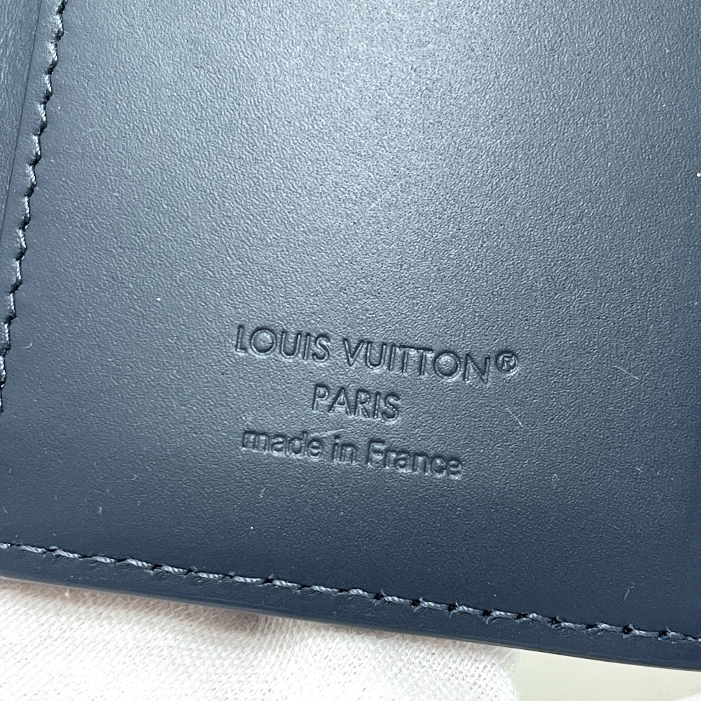 LOUIS VUITTON M29130 ヴィクター･ウォレット 短財布 ウォレット 財布 3つ折り財布 モノグラムシャドウレザー ユニセックス ネイビーブルー ネイビー