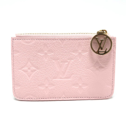 LOUIS VUITTON M28974 Card holder Porte Cartesromy Coin purse Card holder Monogram Empreinte Leather Women's Confetti Pink Pink