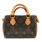 LOUIS VUITTON M81085 Nano Speedy 2-Way Bag Crossbody Shoulder Bag Handbag Monogram Canvas Women's Brown