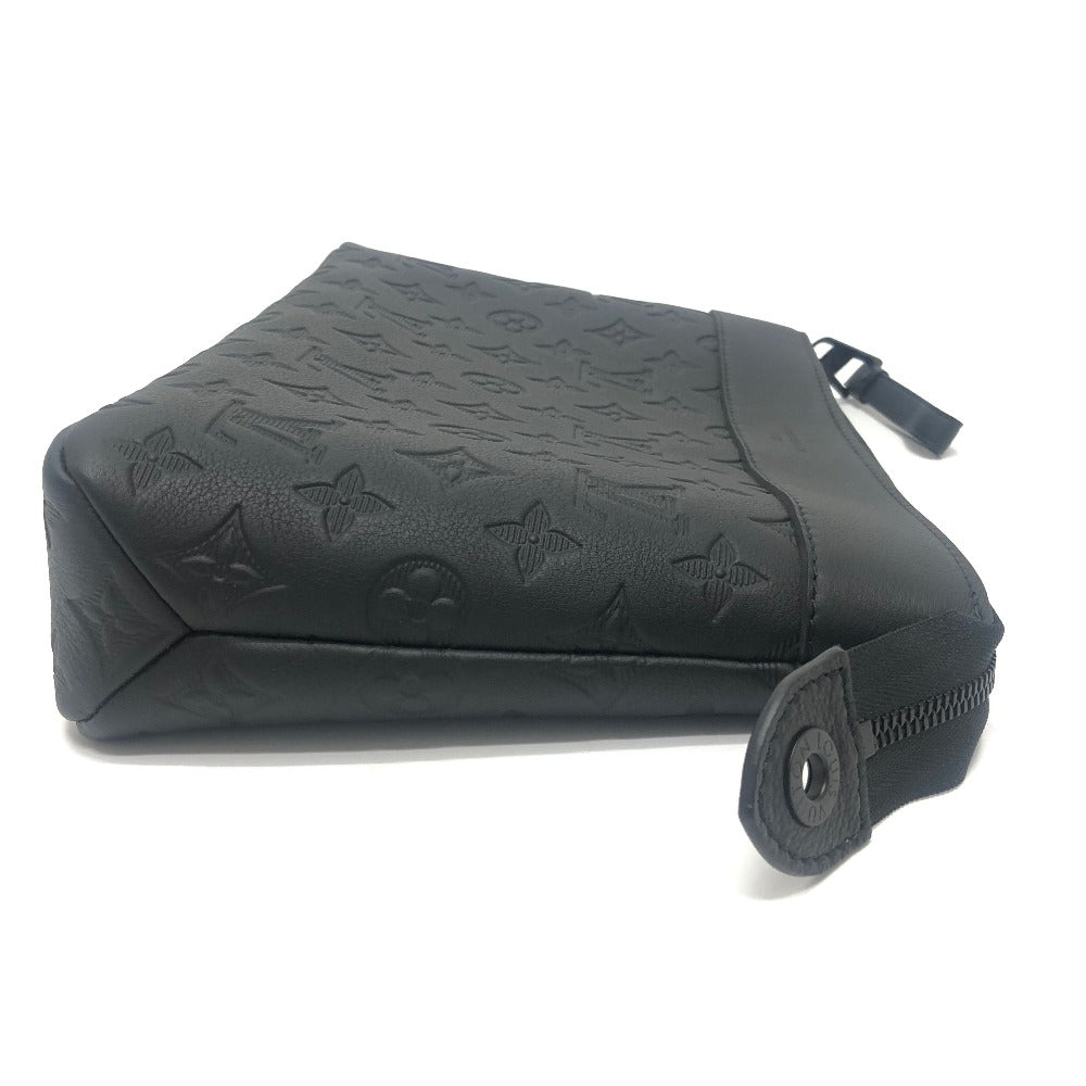 LOUIS VUITTON Ｍ82545 ポシェット・ヴォワヤージュ スープル カバン クラッチ セカンドバッグ メンズ ブラック