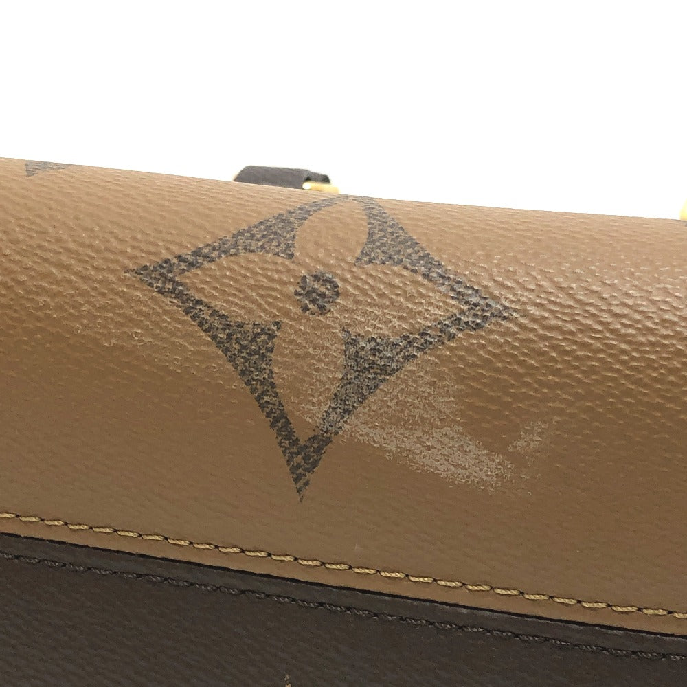 LOUIS VUITTON Ｍ46653 On the Go EW Bag 2WAY Shoulder Bag Crossbody Pochette Hand Bag MonogramCanvas Black Used