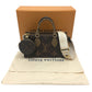 LOUIS VUITTON Ｍ46653 On the Go EW Bag 2WAY Shoulder Bag Crossbody Pochette Hand Bag MonogramCanvas Black Used