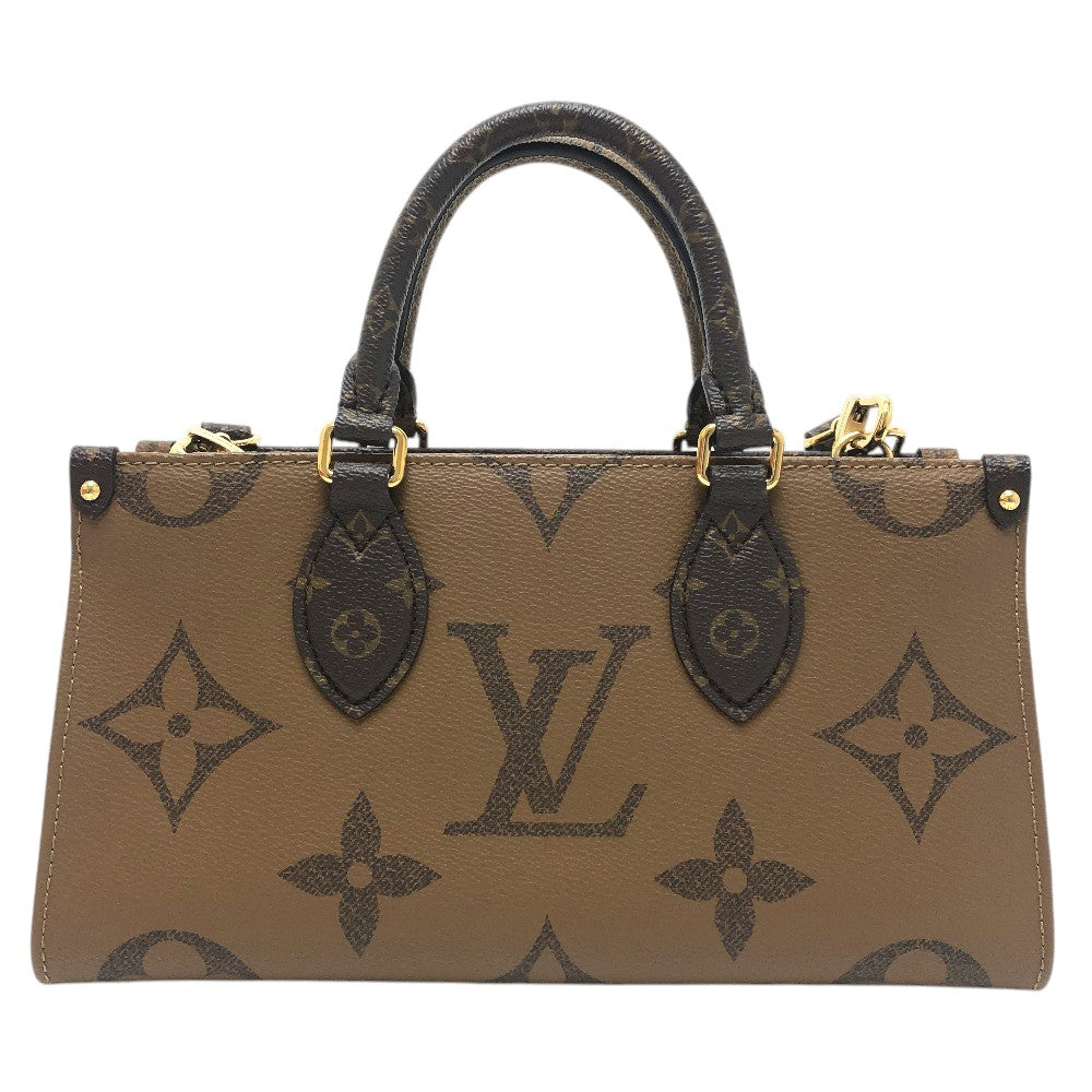 LOUIS VUITTON Ｍ46653 On the Go EW Bag 2WAY Shoulder Bag Crossbody Pochette Hand Bag MonogramCanvas Black Used