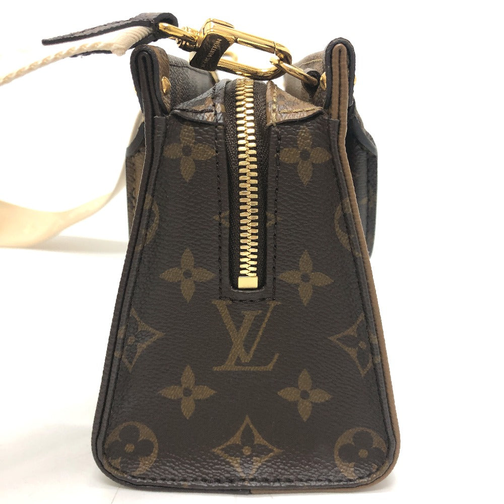 LOUIS VUITTON Ｍ46653 On the Go EW Bag 2WAY Shoulder Bag Crossbody Pochette Hand Bag MonogramCanvas Black Used