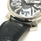 GAGA MILANO 5010.04S マヌアーレ 48mm スモールセコンド 裏スケ 手巻き 腕時計 SS メンズ シルバー