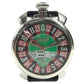 GAGA MILANO 5010.LV.01S Las Vegas, Limited Edition of 500 Worldwide Manure Roulette Dice with Coin Wristwatch SS / Leather Black Used
