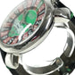 GAGA MILANO 5010.LV.01S Las Vegas, Limited Edition of 500 Worldwide Manure Roulette Dice with Coin Wristwatch SS / Leather Black Used