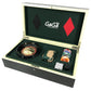 GAGA MILANO 5010.LV.01S Las Vegas, Limited Edition of 500 Worldwide Manure Roulette Dice with Coin Wristwatch SS / Leather Black Used