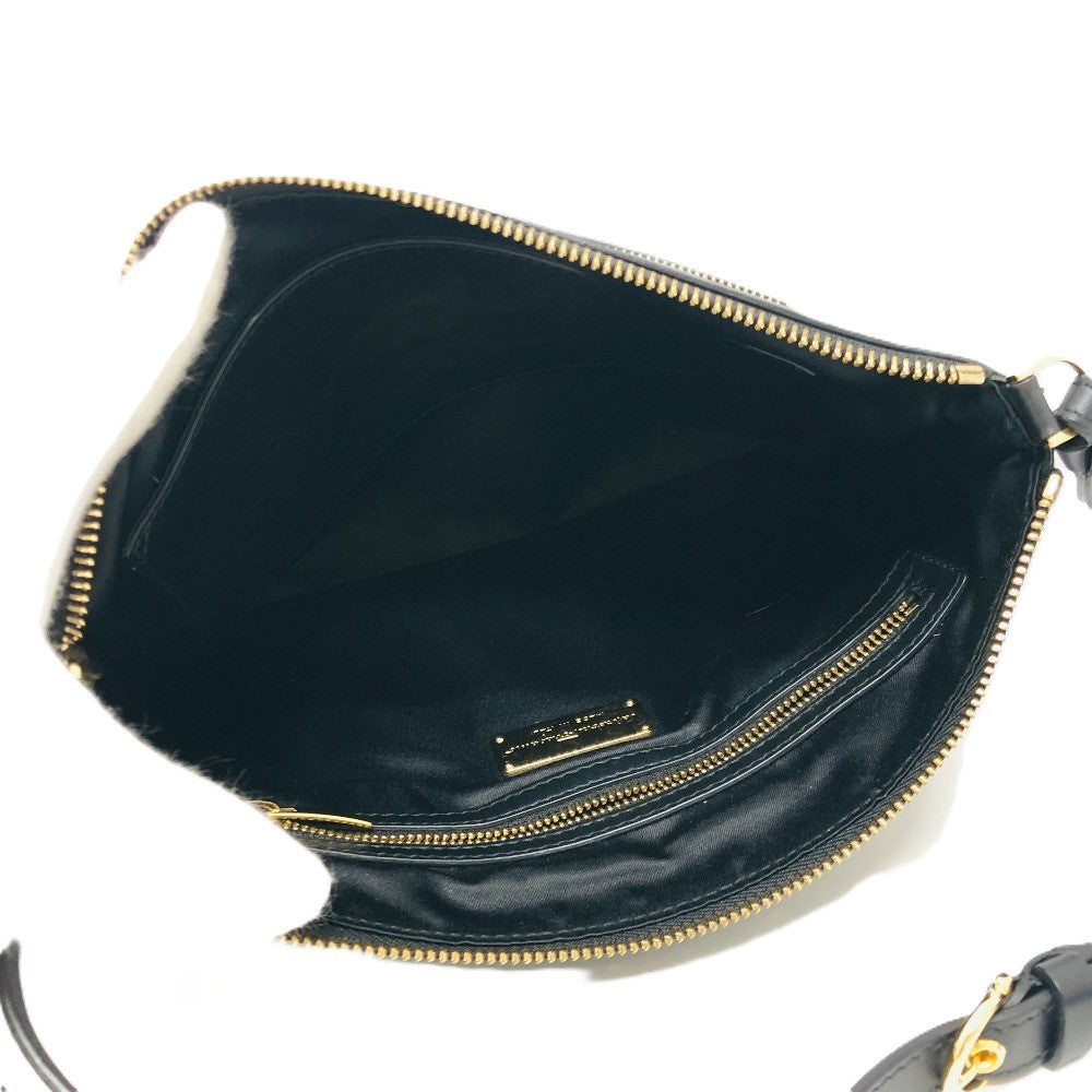 Salvatore Ferragamo Gancini bag bag shoulder bag shoulder bag shoulder bag leather ladies black