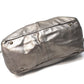 Salvatore Ferragamo Gancini Shoulder Bag, Handbag, Tote Bag, Leather, Women's, Bronze, Gray