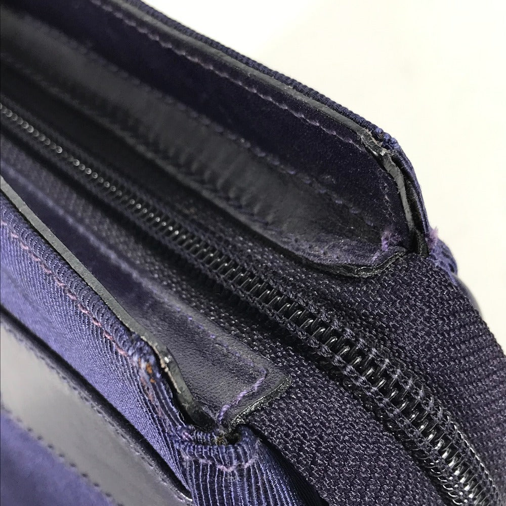 Salvatore Ferragamo ヴァラ リボン りぼん メイクポーチ 化粧ポーチ ポーチ ナイロン レディース ブルー