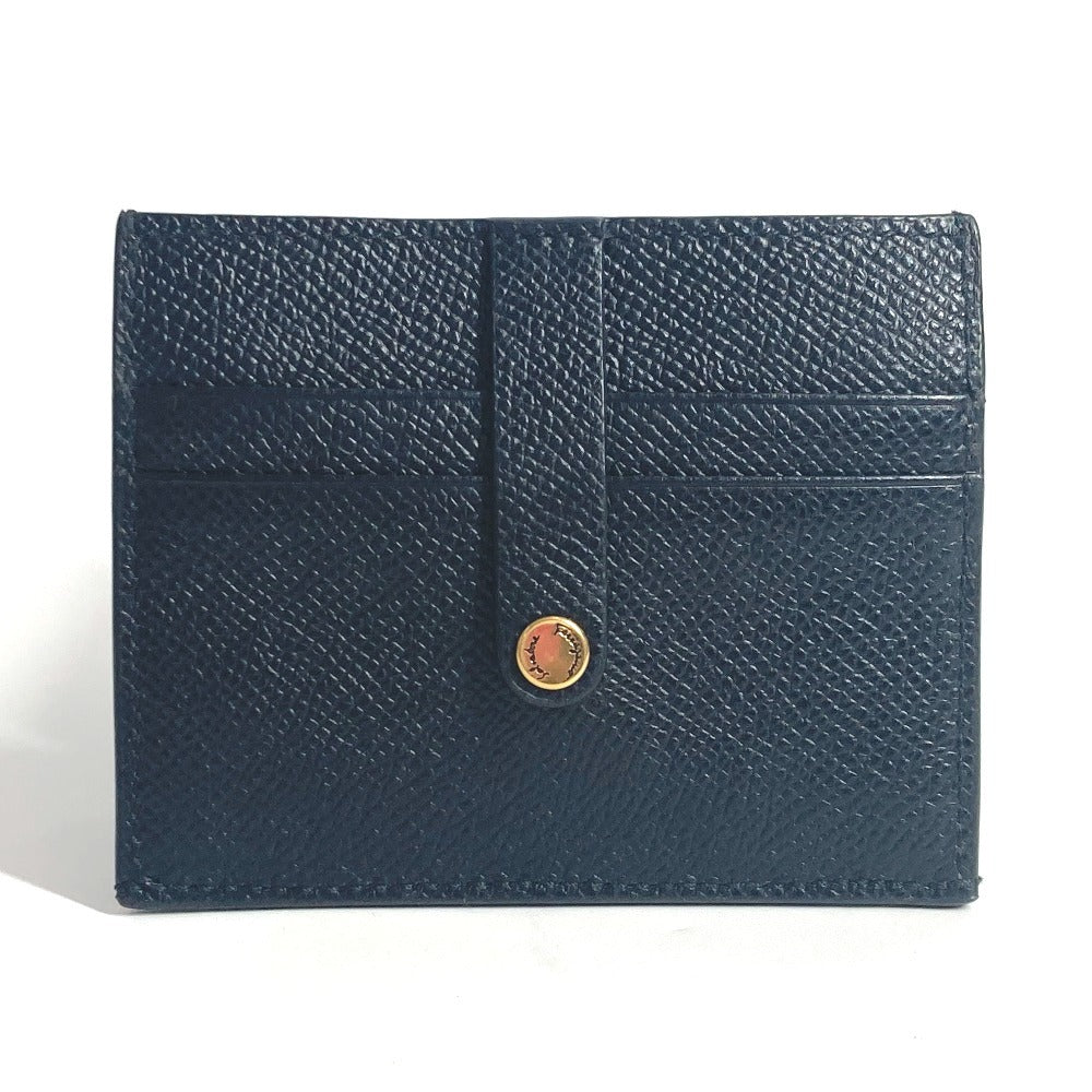 Salvatore Ferragamo Wallet Coin Purse Crossbody Pouch Gancini Logo Card Coin Case Card Case with Chain Business Card Holder Coin Case Leather Women's Black