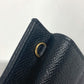 Salvatore Ferragamo Wallet Coin Purse Crossbody Pouch Gancini Logo Card Coin Case Card Case with Chain Business Card Holder Coin Case Leather Women's Black