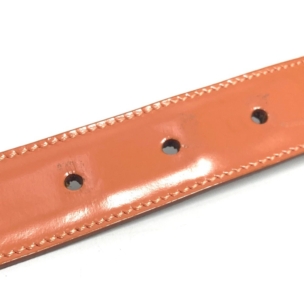 Salvatore Ferragamo ガンチーニ ロゴ バックル アクセサリー ベルト レザー レディース オレンジ - brandshop-reference