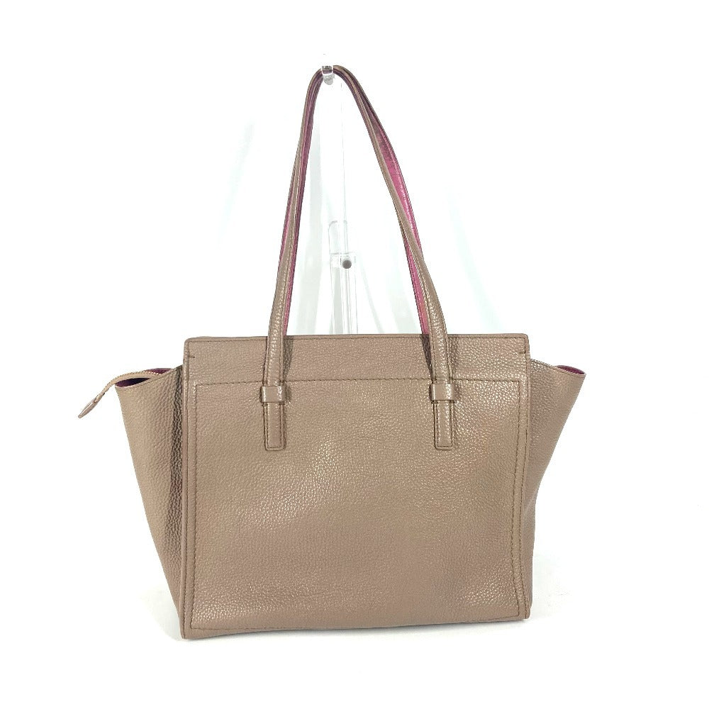 Salvatore Ferragamo ガンチーニ ロゴ バイカラー 2WAYバッグ ショルダーバッグ 肩掛け トートバッグ レザー レディース ベージュ - brandshop-reference