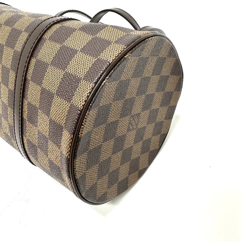 LOUIS VUITTON Ｎ51303 パピヨン30 筒型 カバン 子供付き トートバッグ ミニボストン ハンドバッグ ダミエキャンバス レディース ブラウン - brandshop-reference