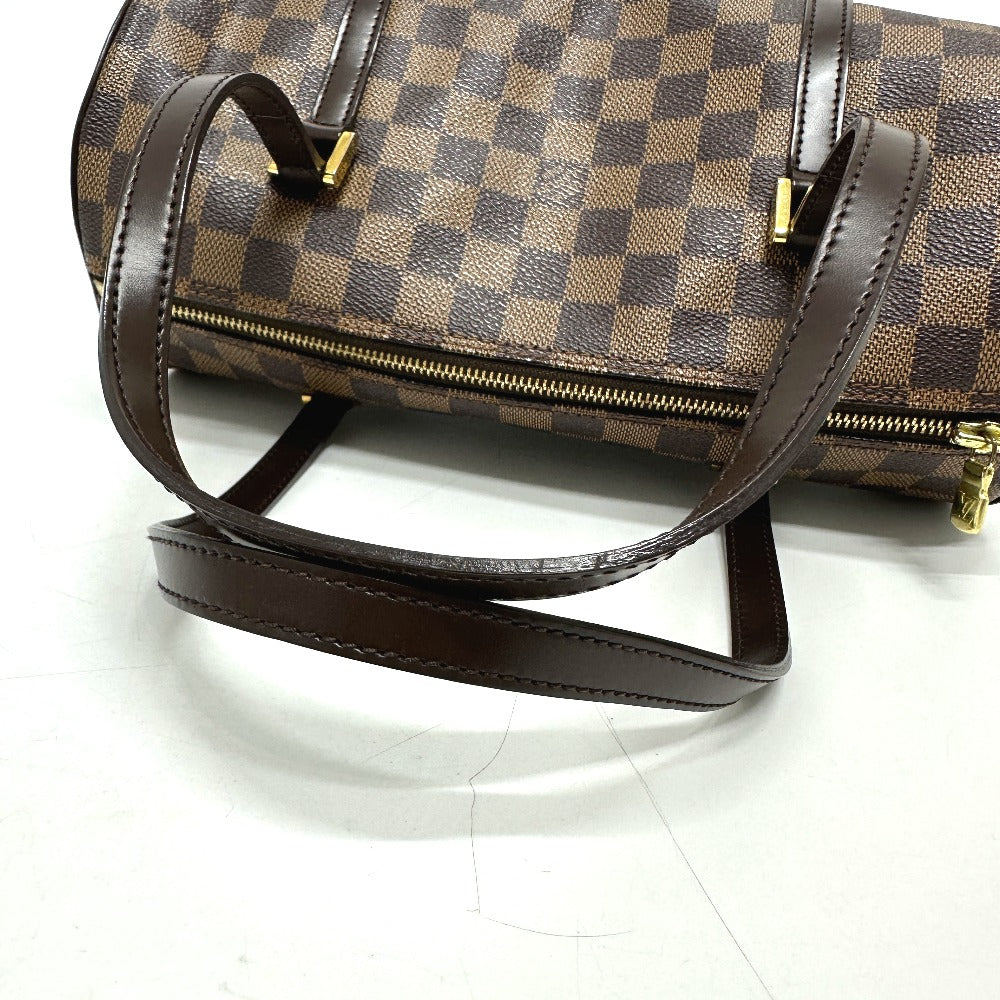 LOUIS VUITTON Ｎ51303 パピヨン30 筒型 カバン 子供付き トートバッグ ミニボストン ハンドバッグ ダミエキャンバス レディース ブラウン - brandshop-reference