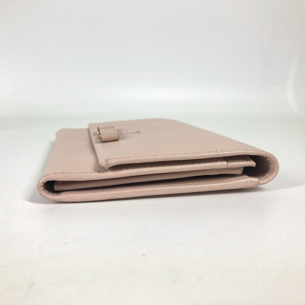 Salvatore Ferragamo ストラップ付  ヴァラ リボン りぼん ポーチ フラップ クラッチバッグ レザー レディース ピンク - brandshop-reference