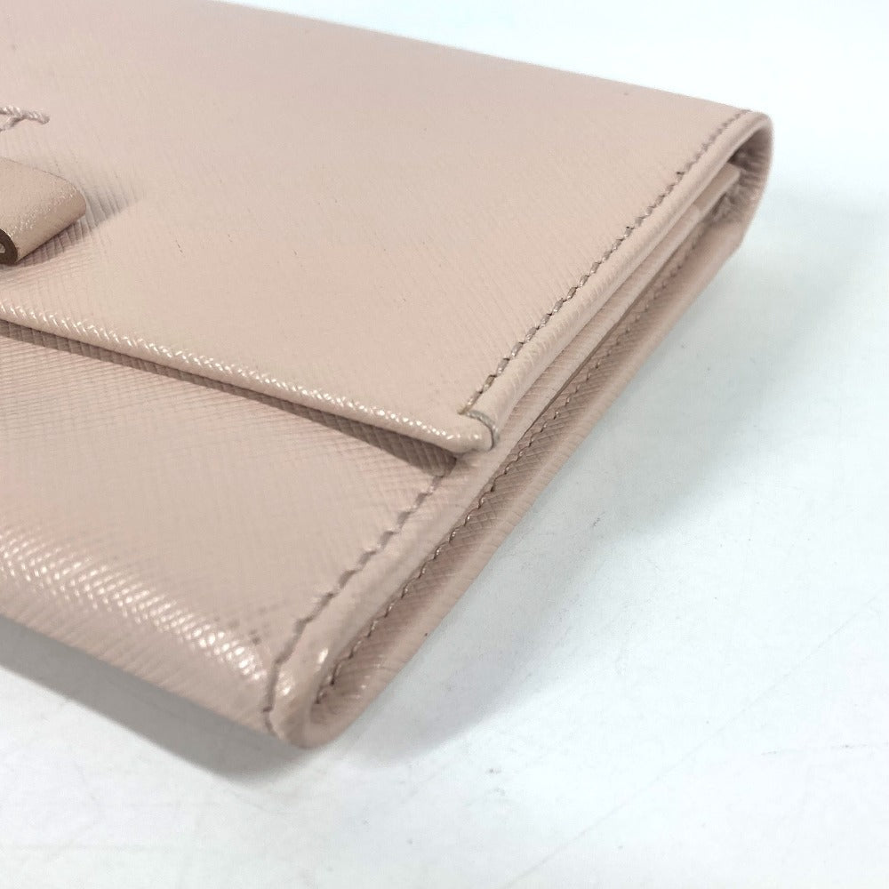 Salvatore Ferragamo ストラップ付  ヴァラ リボン りぼん ポーチ フラップ クラッチバッグ レザー レディース ピンク - brandshop-reference