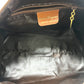 Salvatore Ferragamo AG219155 Logo Two-Tone Handbag/Boston Bag in PVC/Leather, Brown