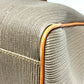 Salvatore Ferragamo AG219155 Logo Two-Tone Handbag/Boston Bag in PVC/Leather, Brown