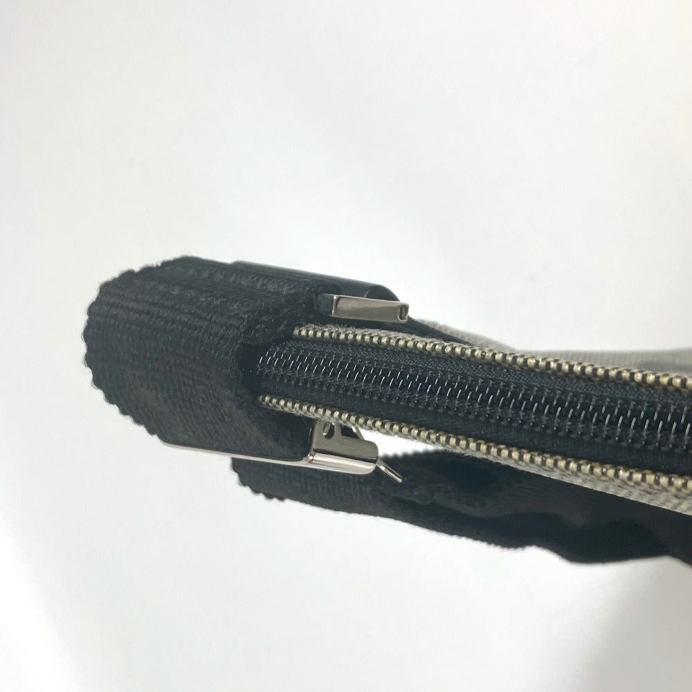 Salvatore Ferragamo ロゴ ポシェット カバン 斜め掛け ショルダーバッグ コーティングキャンバス ユニセックス グレー - brandshop-reference