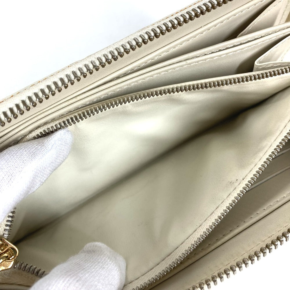 LOUIS VUITTON M91471 MonogramVernis Zippy Wallet Zip Around Long Wallet Long Wallet MonogramVernis Perle White Used